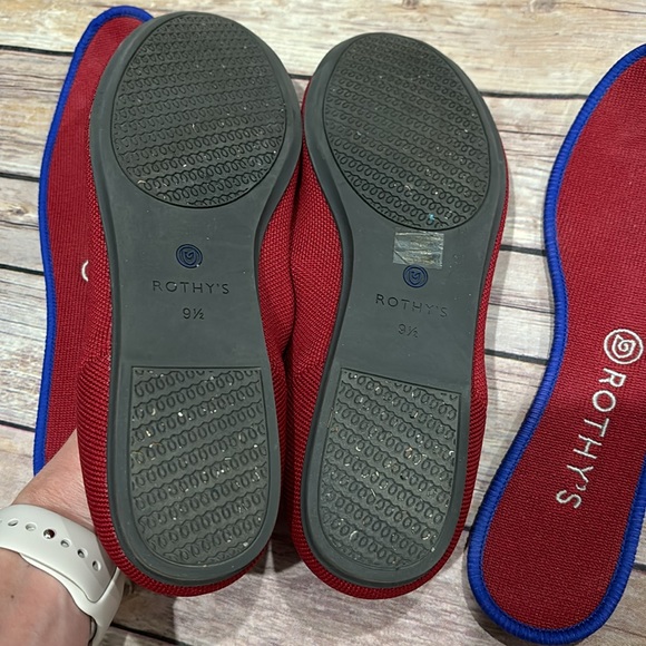 Rothy's The Flat size 9.5. Worn once. - Picture 9 of 9